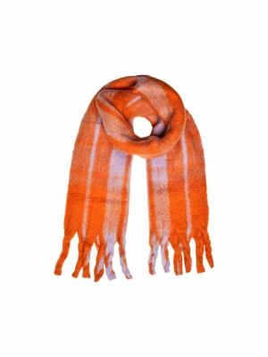 PCNETRA LONG SCARF BC 188929 Russet O