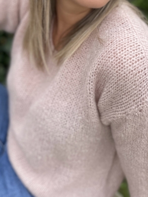 Sweater O-neck Clio Soft Pink