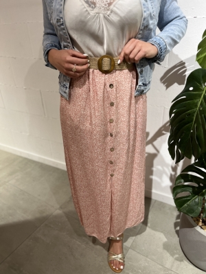 Skirt Oona Pink print