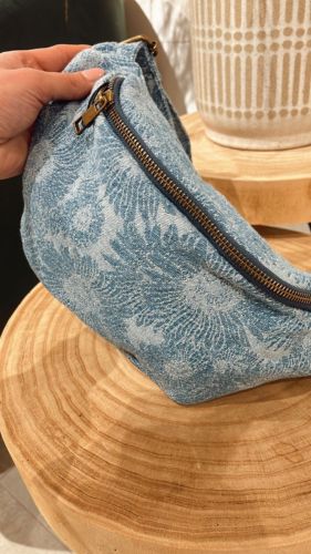 PCNAINA DENIM BUMBAG FC 259037001 Blue