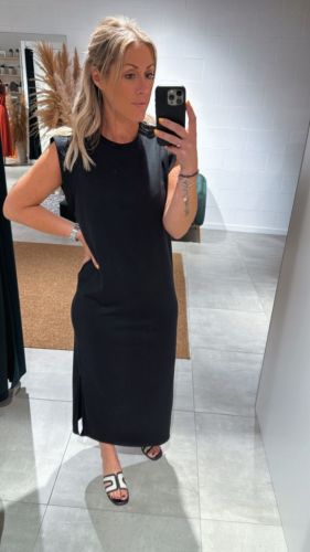 PCCHILLI SUMMER SL ANK DRESS U 179276 Black