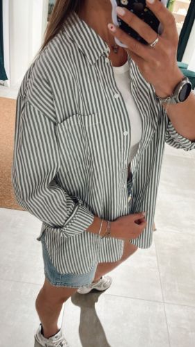 PCMELIA LS LOOSE SHIRT WVN NOO 188927009 Brigh