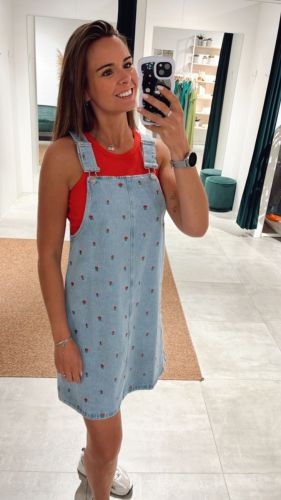 PCFREIA SL DENIM SPENCER DRESS 184718003 Light
