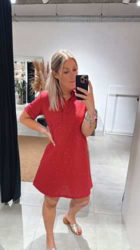 PCVILMA SS SHIRT DRESS FC BC 220532002 Ceris