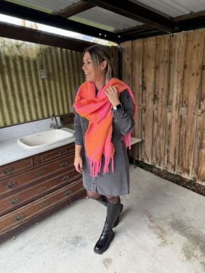 PCNADIA LONG SCARF BC 291518003 Sugar