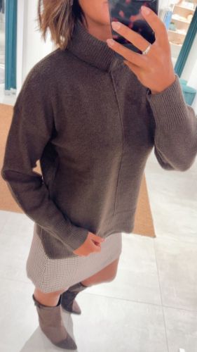 PCMALOU LS ROLLNECK KNIT NOOS 302664001 Hot F