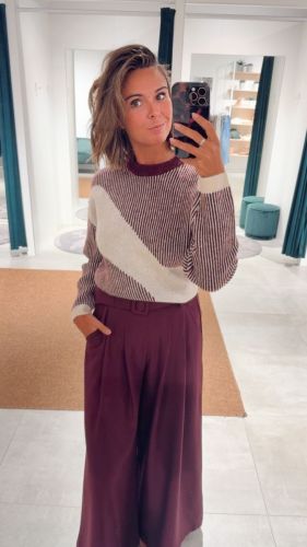 PCLINNA O-NECK LOOSE KNIT PWP 188938001 Tawny