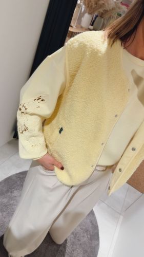 PCKATTY TEDDY VEST NOOS BC 274078 French V