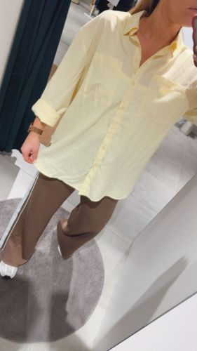 PCMELIA LS LOOSE SHIRT WVN NOO 274078002 Frenc
