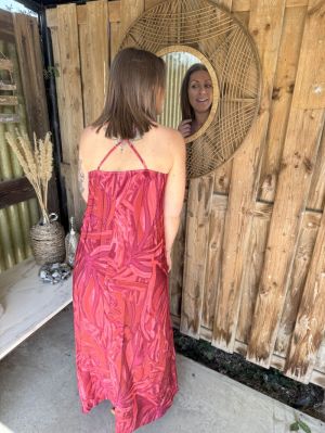 VIRYN ZOA V-NECK SINGLET MAXI 304890001 Holly