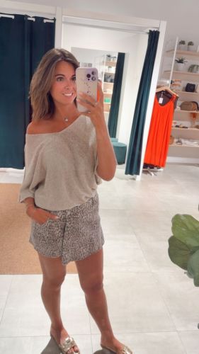 PCSALUME MW SKORT DNM 245215001 Birch