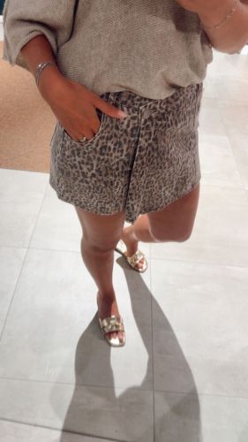 PCSALUME MW SKORT DNM 245215001 Birch