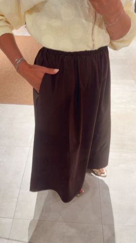 VISOPHIE HW ANKLE SKIRT - NOOS 196326 Coffee B