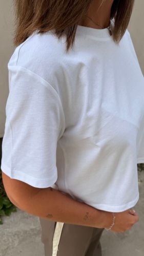 PCSARA SS SHORT TEE JRS NOOS B 188927 Bright W
