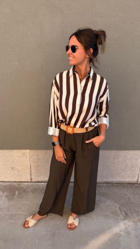 Blouse Claudia Brown