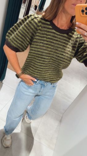 PCADA SS O-NECK KNIT BC 302664003 Hot F