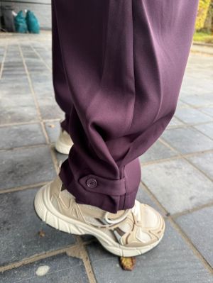 PCTEMPRE HW BALLOON PANTS BC 193169 Plum Per
