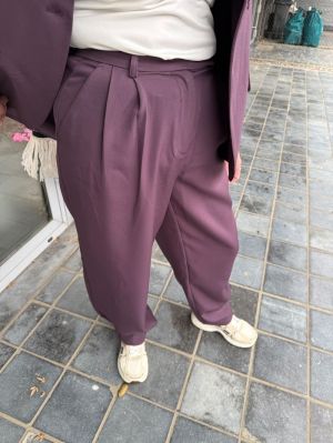 PCTEMPRE HW BALLOON PANTS BC 193169 Plum Per