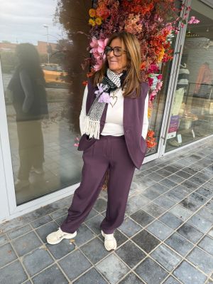 PCTEMPRE TAILORED VEST BC 193169 Plum Per
